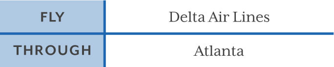 Delta Air Lines Flight Schedule