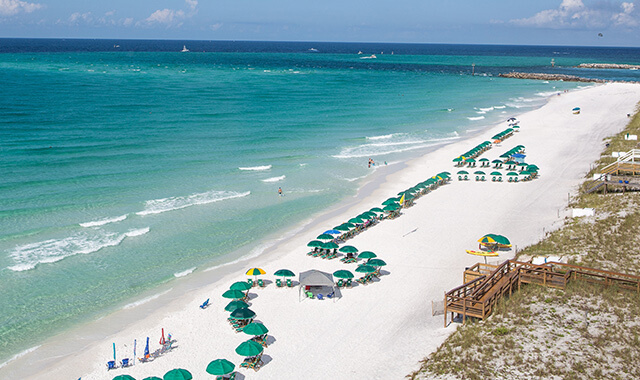 White Sand and Emerald Water Vacation