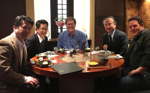 Business Dinner in South Korea