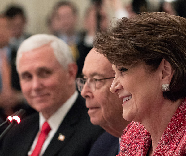 Marillyn Hewson, CEO of Lockheed Martin