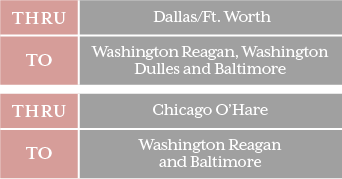 American Airlines Wichita to DC Flights