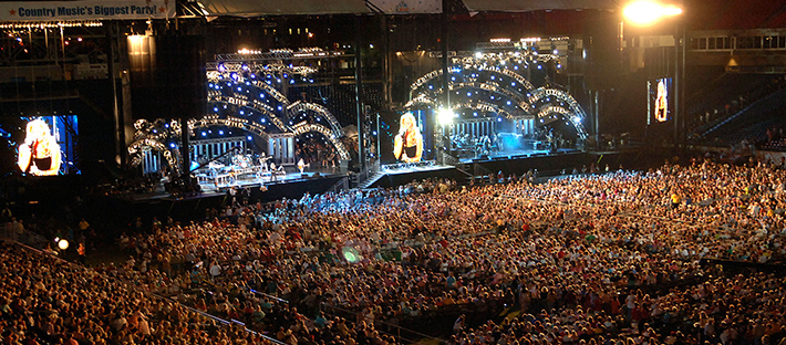 Go to the Country Music Awards Festival