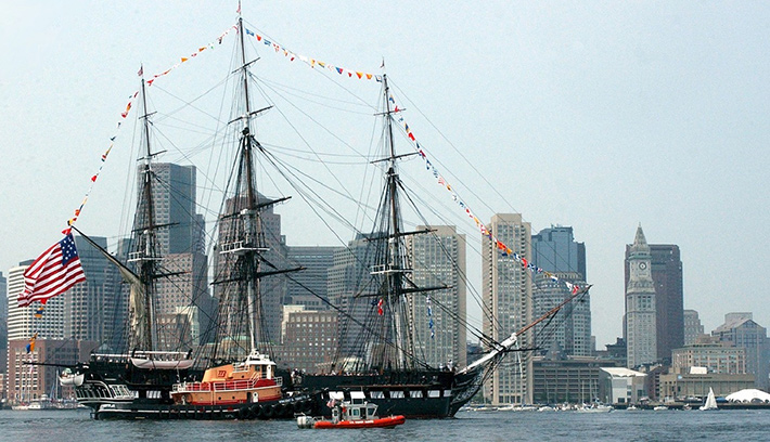 See the World War II-era destroyer the USS Constitution