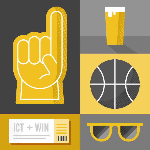 WSU Shockers fly ICT Airport for away games