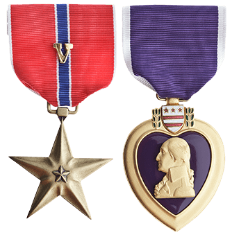 Military Hero Babcock awarded Bronze Star of Valor and Purple Heart Medals