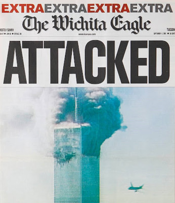Wichita Eagle 9/11 cover