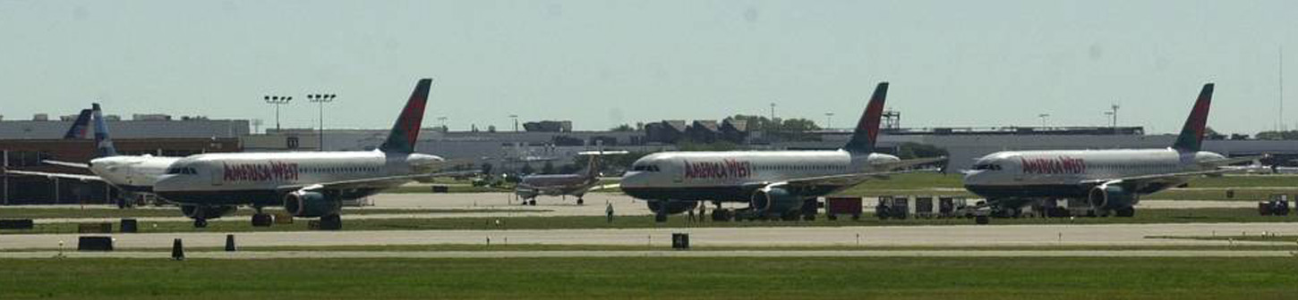 airplanes at airport