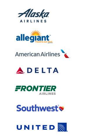 Airlines at Wichita Airport with nonstop destinations