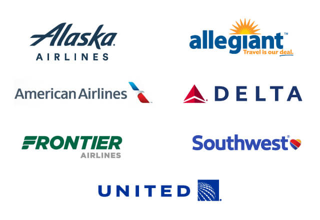 Airlines at Wichita Airport with nonstop destinations