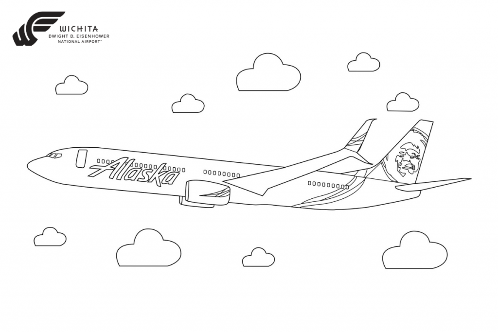 Delta Airplane Coloring Page - 348+ File Include SVG PNG EPS DXF