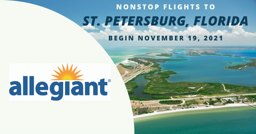 New Nonstop Flights to Florida Begin Nov. 19 Allegiant Air will begin