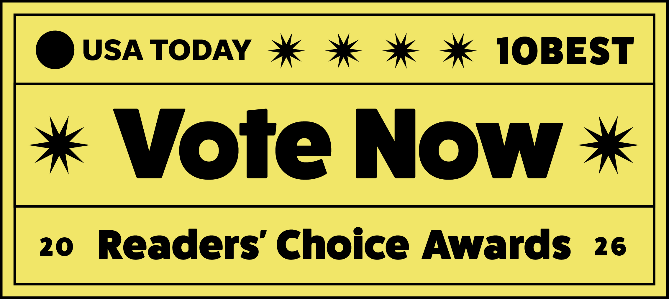Vote for ICT - USA Today's Best Small Airport
